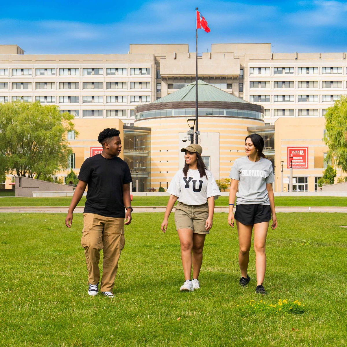 Stack of books with mortarboard