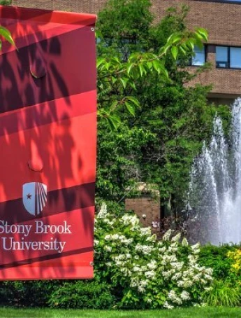 Stack of books with mortarboard