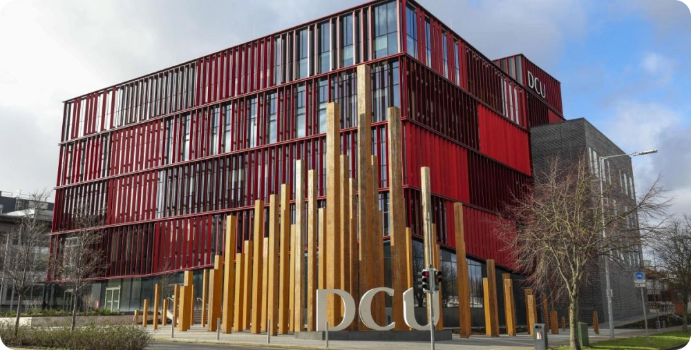 Students on DCU’s Glasnevin campus